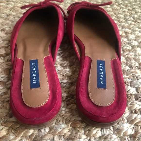 New: Margaux New York Ballet Mule in Suede. Handmade in Spain. Size 41 - Picture 7 of 12